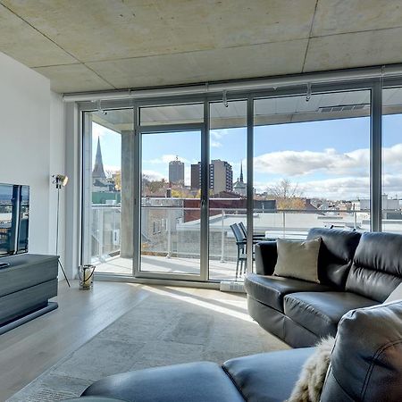 شقة Les Immeubles Charlevoix - Le 760-516 مدينة كويبيك الغرفة الصورة
