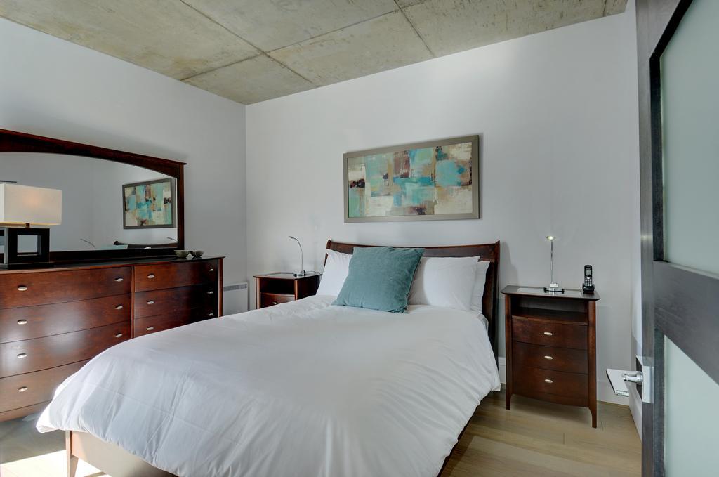 شقة Les Immeubles Charlevoix - Le 760-516 مدينة كويبيك الغرفة الصورة